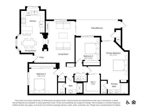 a floor plan of a house